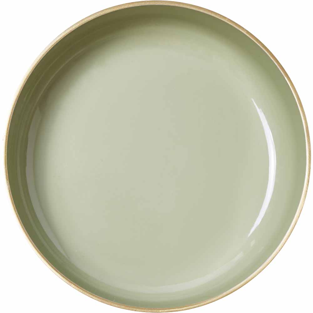 Wilko Green and Gold Small Metal Bowl Image 2