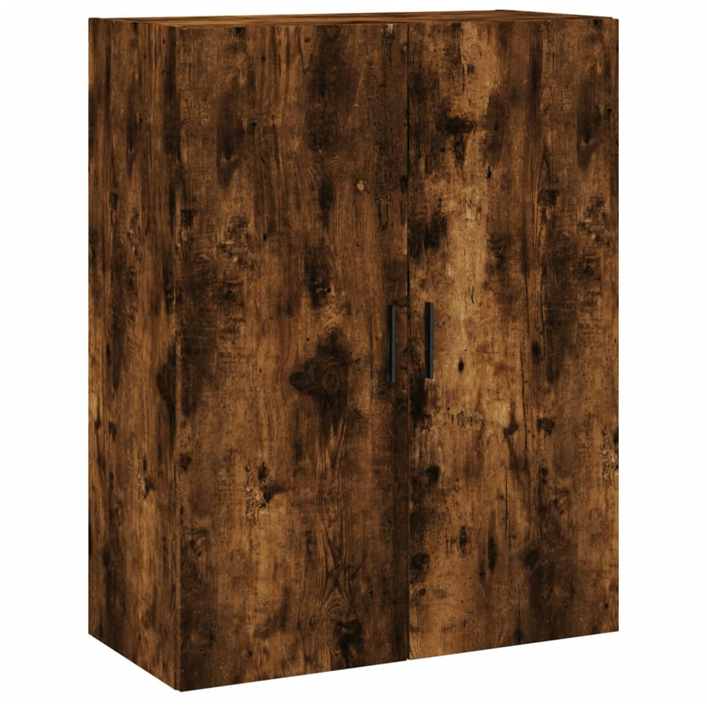 vidaXL 4 Door 2 Drawer Smoked Oak Highboard Image 5