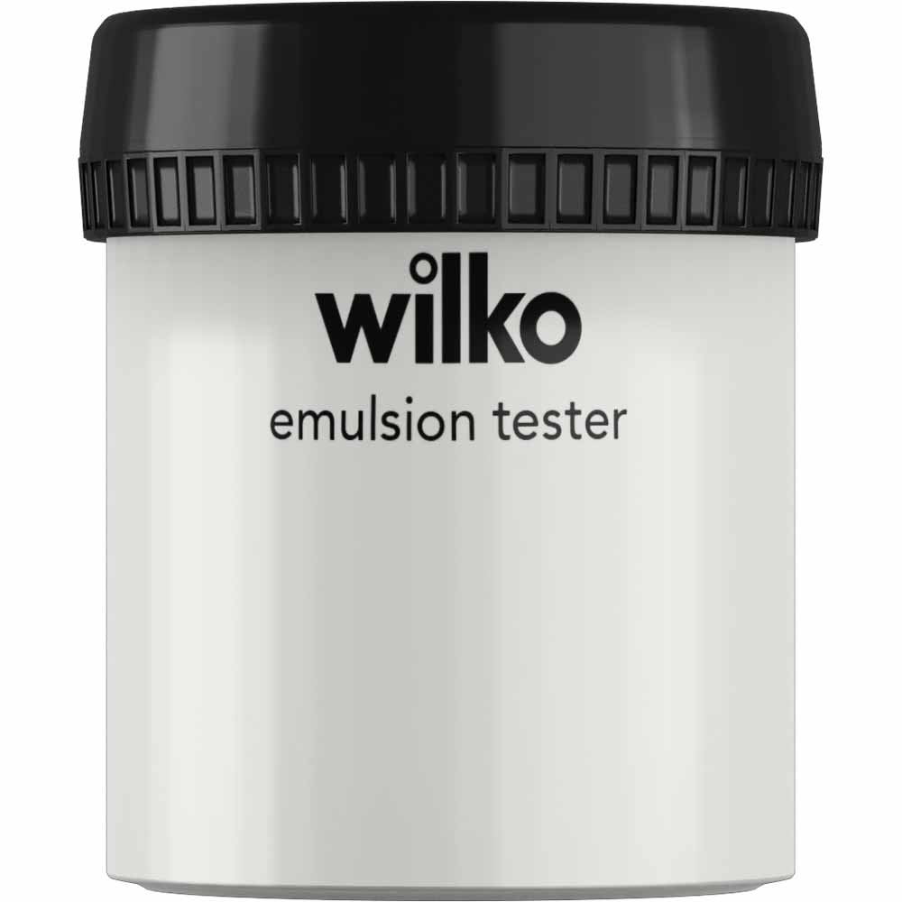Wilko Silver Birch Emulsion Paint Tester Pot 75ml Image 1