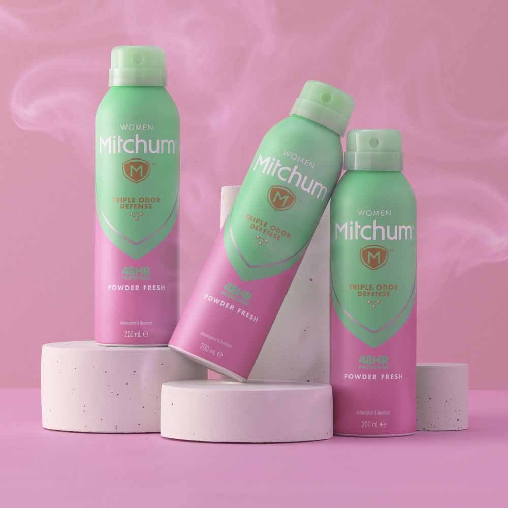 Mitchum Women Powder Fresh Anti-Perspirant Spray 200ml Image 2