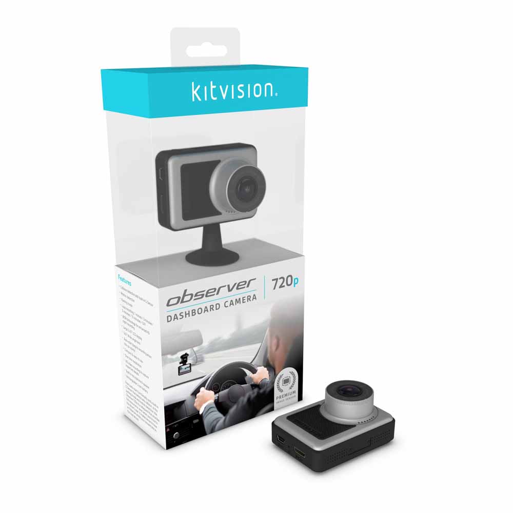 Kitvision 720p Dashcam Collision Detection