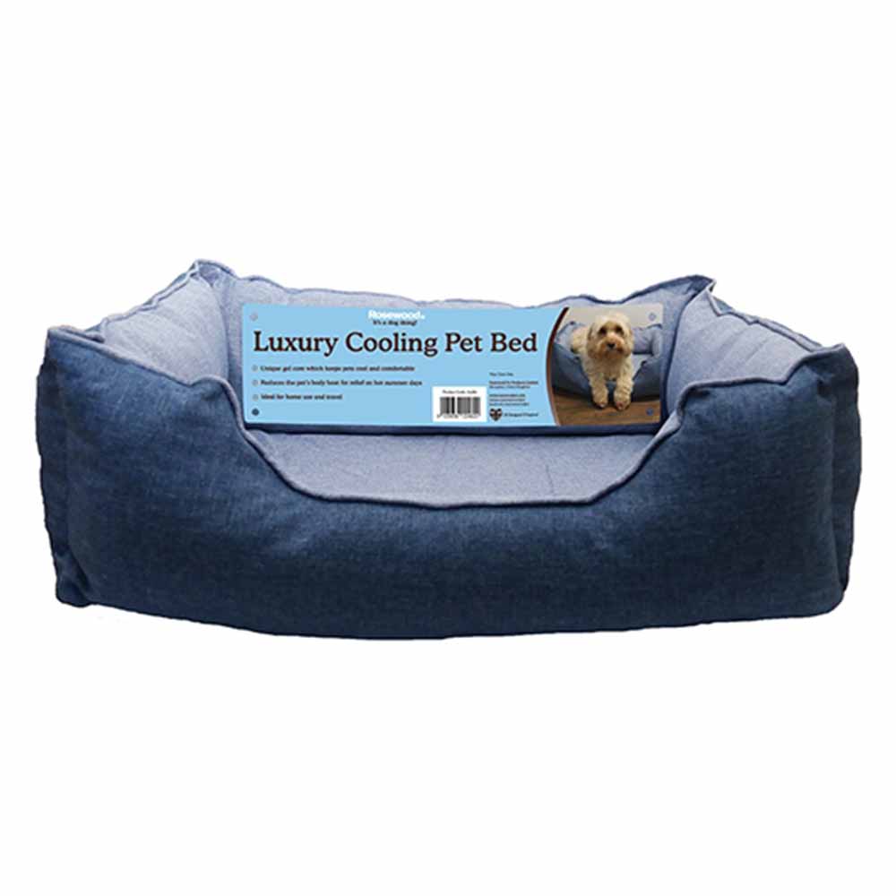Rosewood Luxury Cooling Pet Bed Image 1