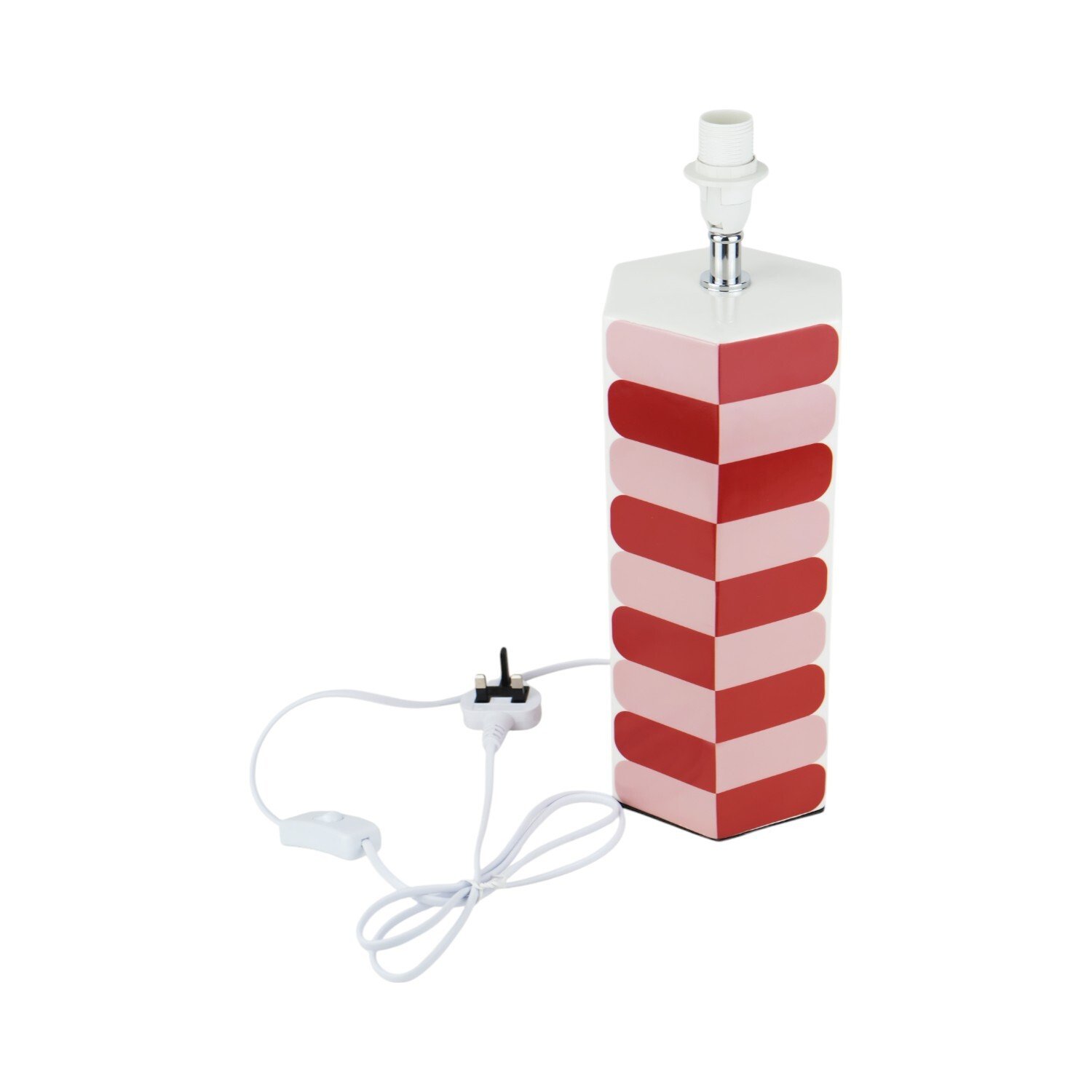 Denali Patterned Table Lamp Red Image 8