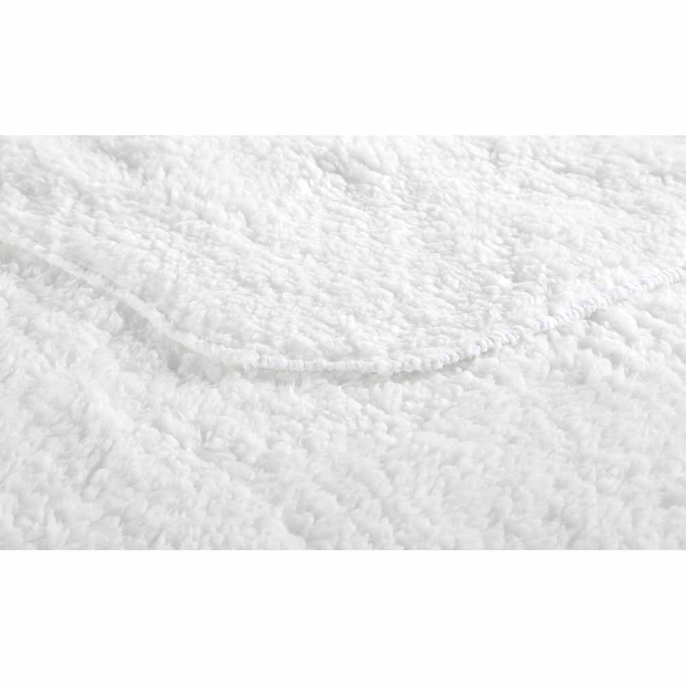 Slumberdown Teddy Fleece Mattress Protector Double Bed Wilko