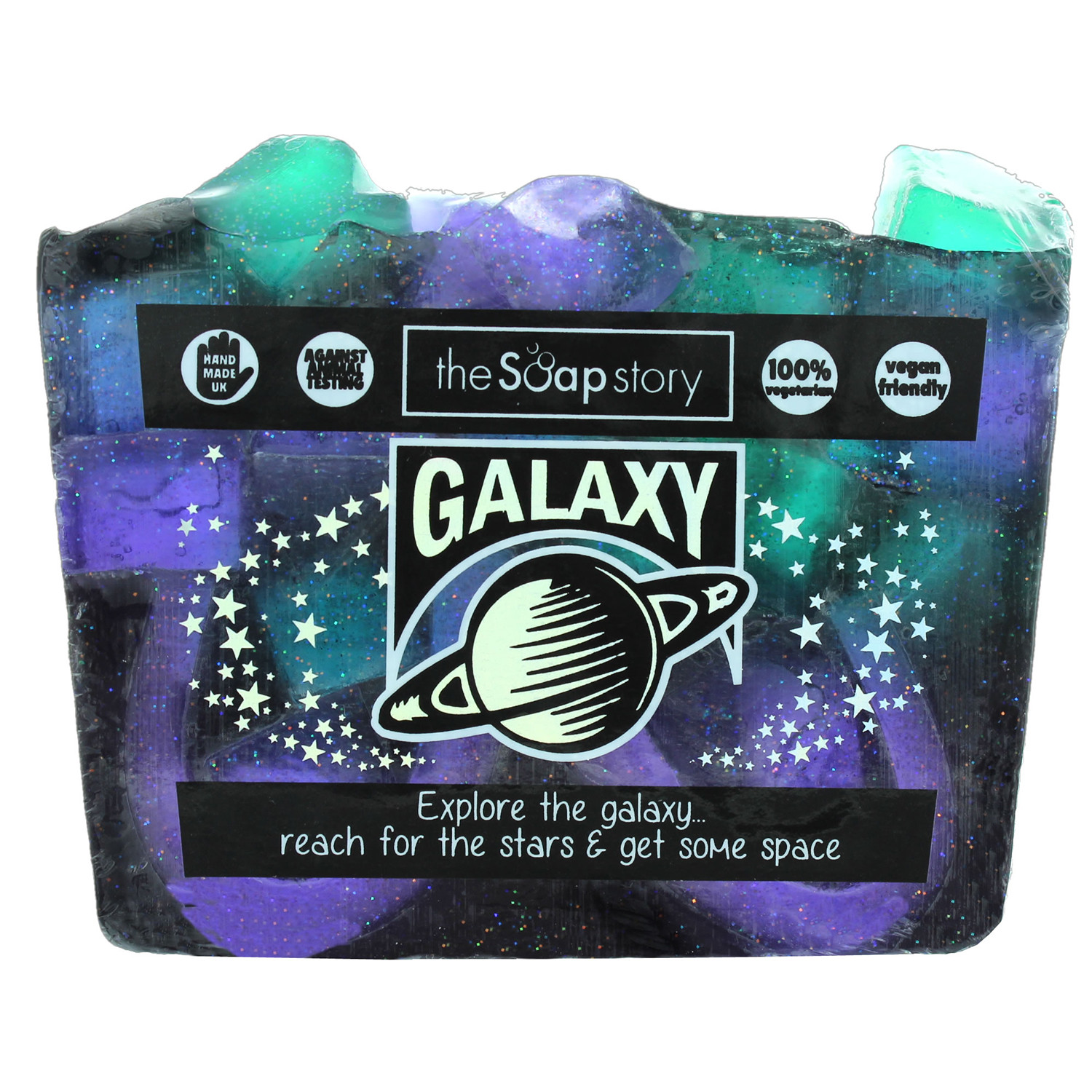 The Soap Story Galaxy Soap Slice Image
