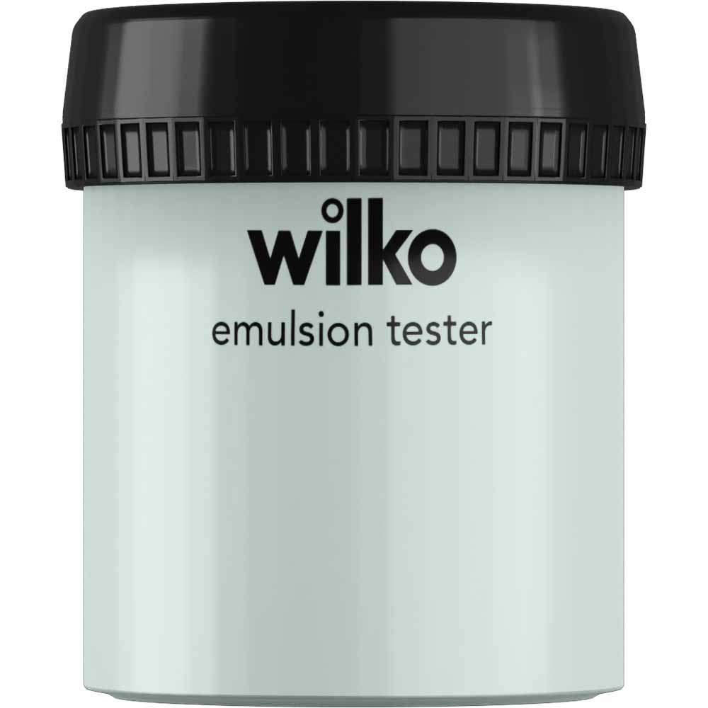 Wilko Delicate Duck Egg Emulsion Paint Tester Pot 75ml Image 1