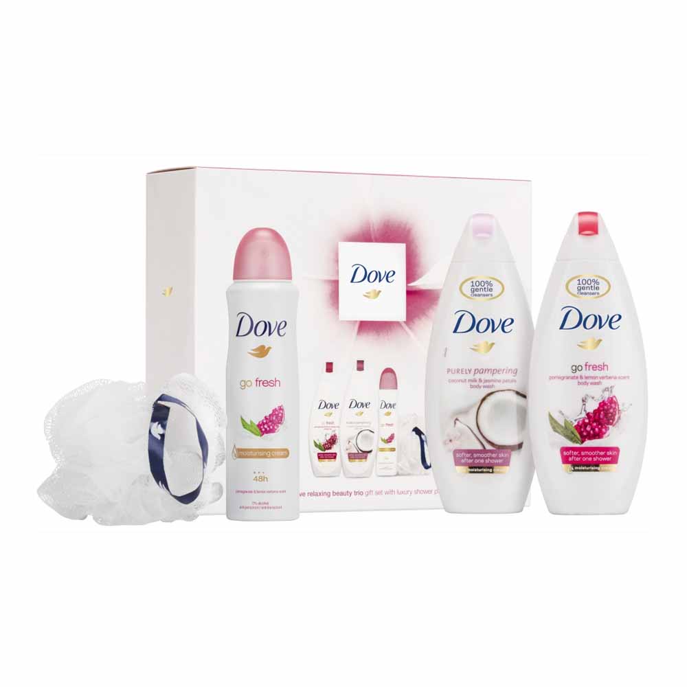 Dove Relaxing Beauty Trio Gift Set Image 2