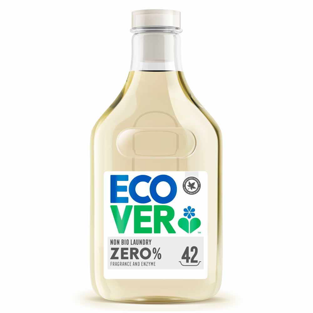 Ecover Zero Laundry Liquid Detergent 42 Washes Case of 6 x 1.5L Image 2