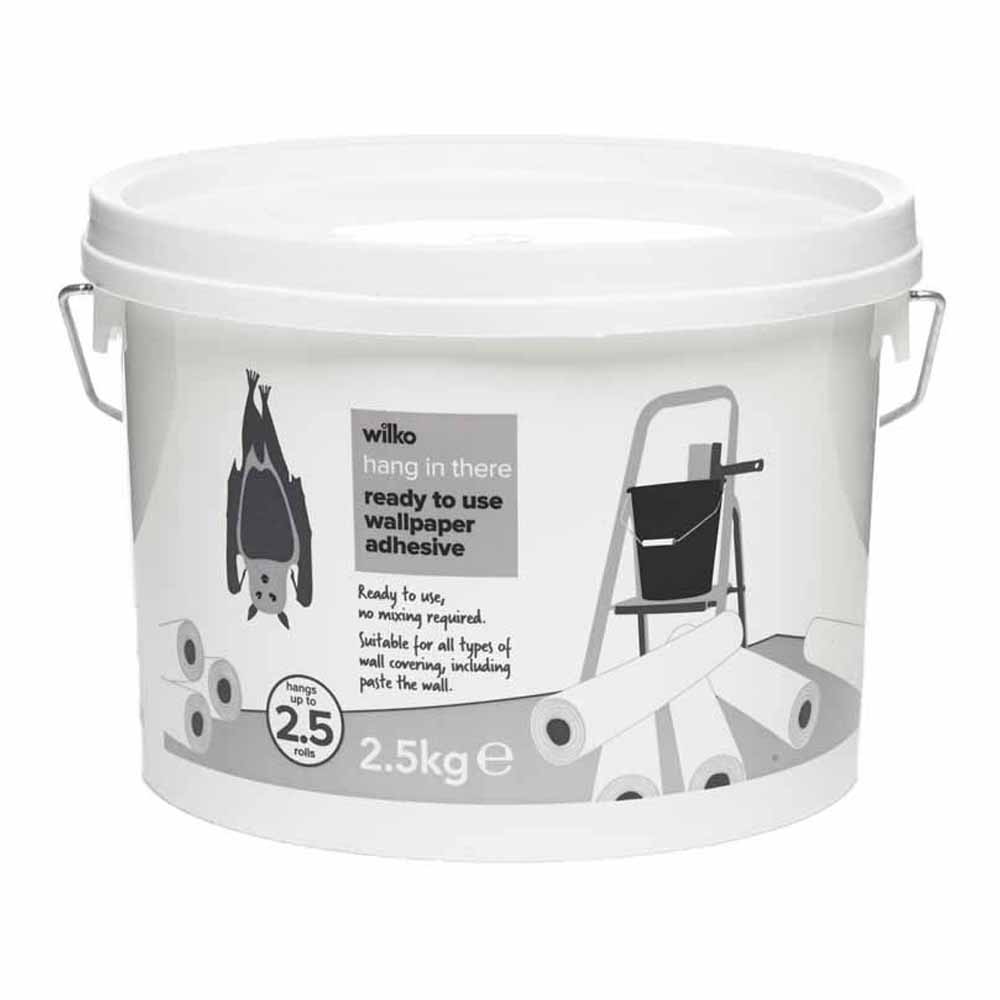 Wilko Ready Mixed Wallpaper Adhesive 2.5kg Image