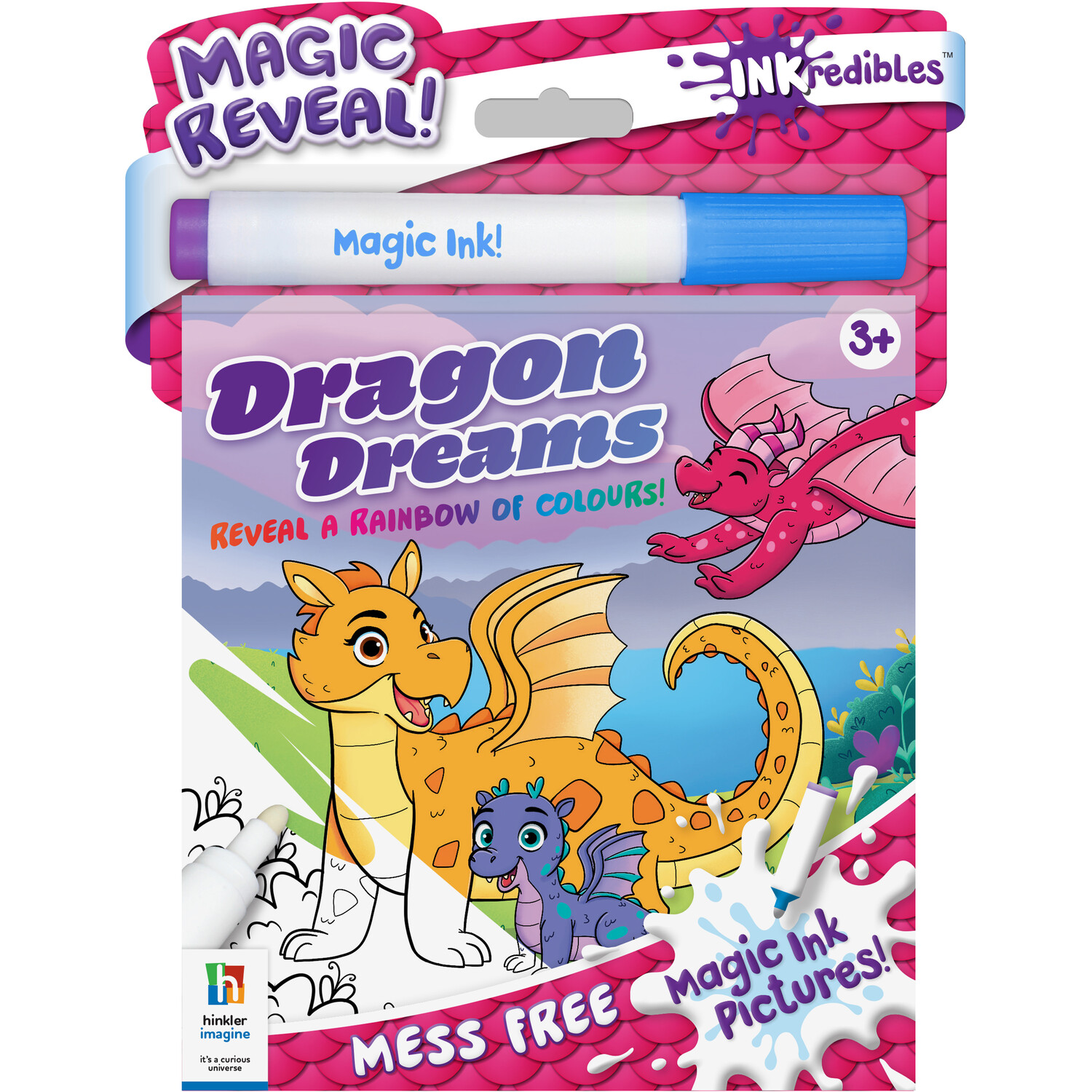 Inkredibles Magic Ink Dragon Dreams Book Image