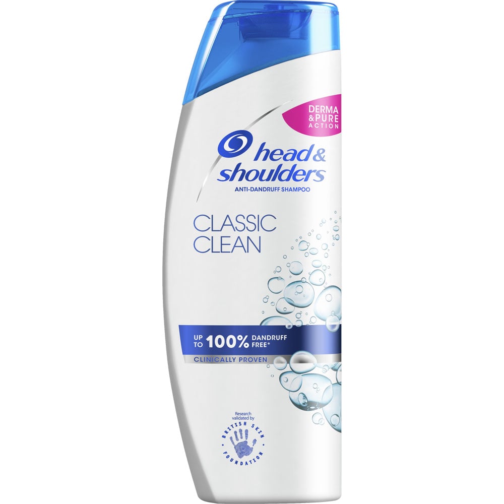 Head & Shoulders Classic Clean Anti Dandruff Shampoo Case of 6 x 400ml Image 2