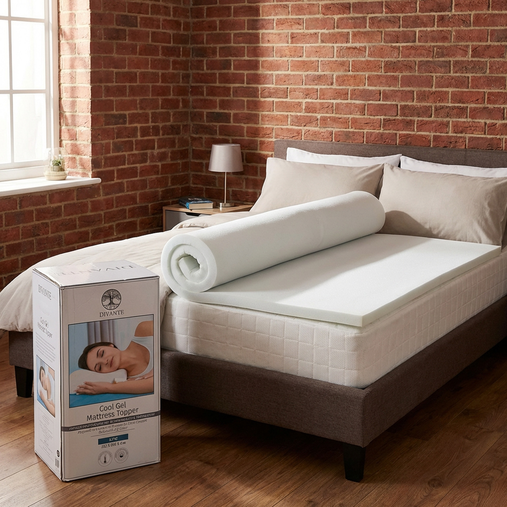 Divante King Size Cool Gel Mattress Topper Image 3