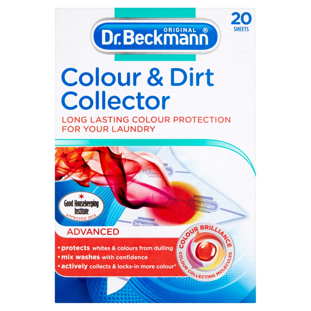 Dr Beckmann Colour and Dirt Sheets 20 pack Image 1