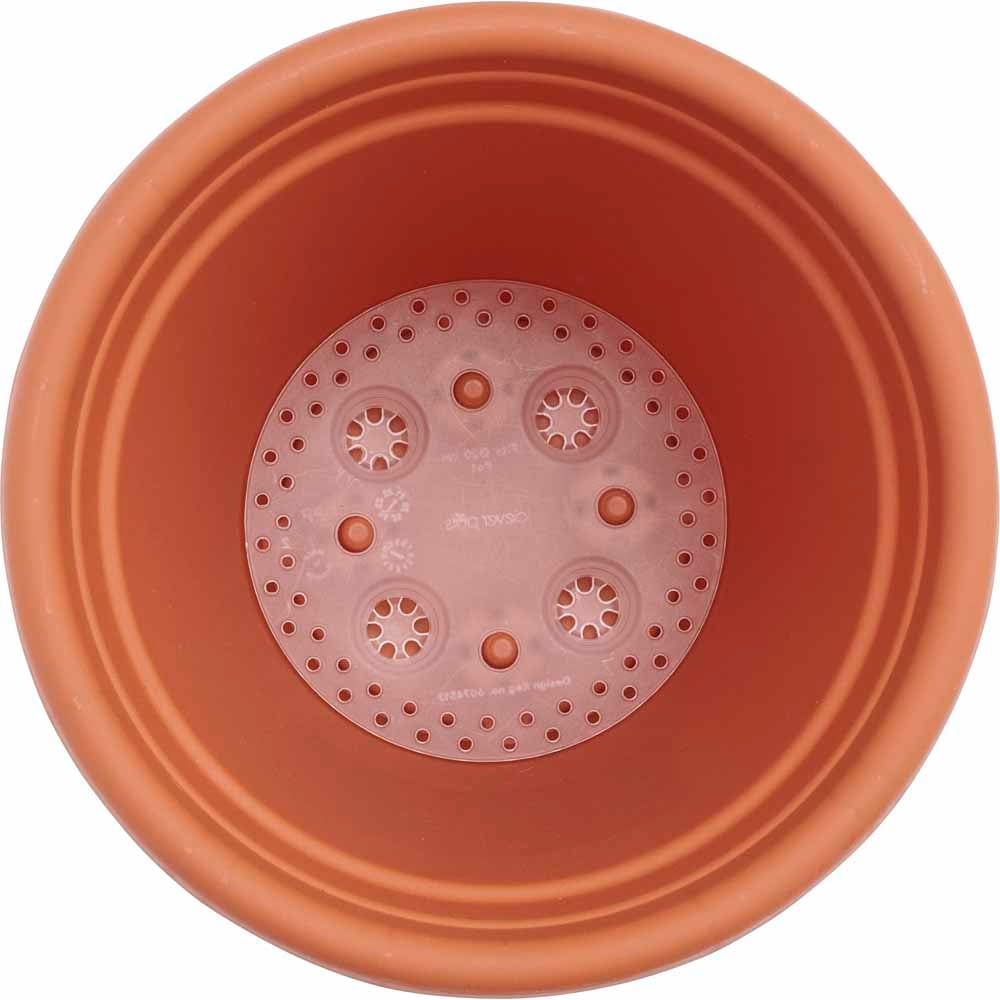 Clever Pots 19/20cm Round Plant Pot Reservoir Wilko