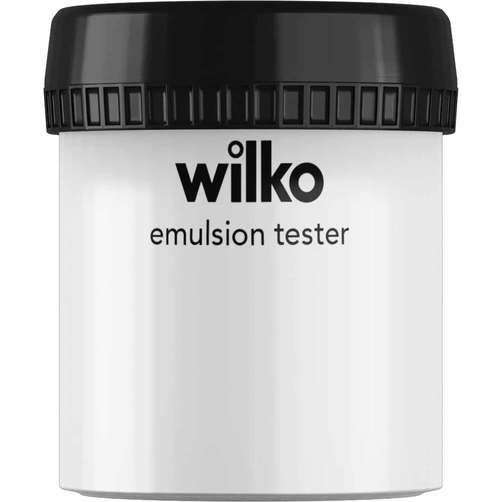Wilko Grey Whisper Emulsion Paint Tester Pot 75ml Image 1