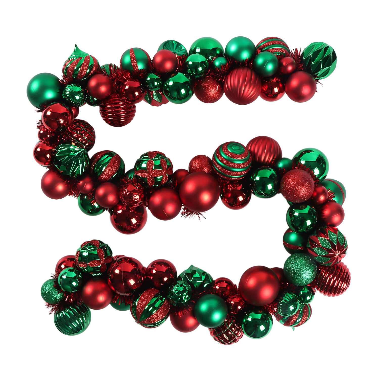 Sleigh Bells Ring Bauble Garland Image