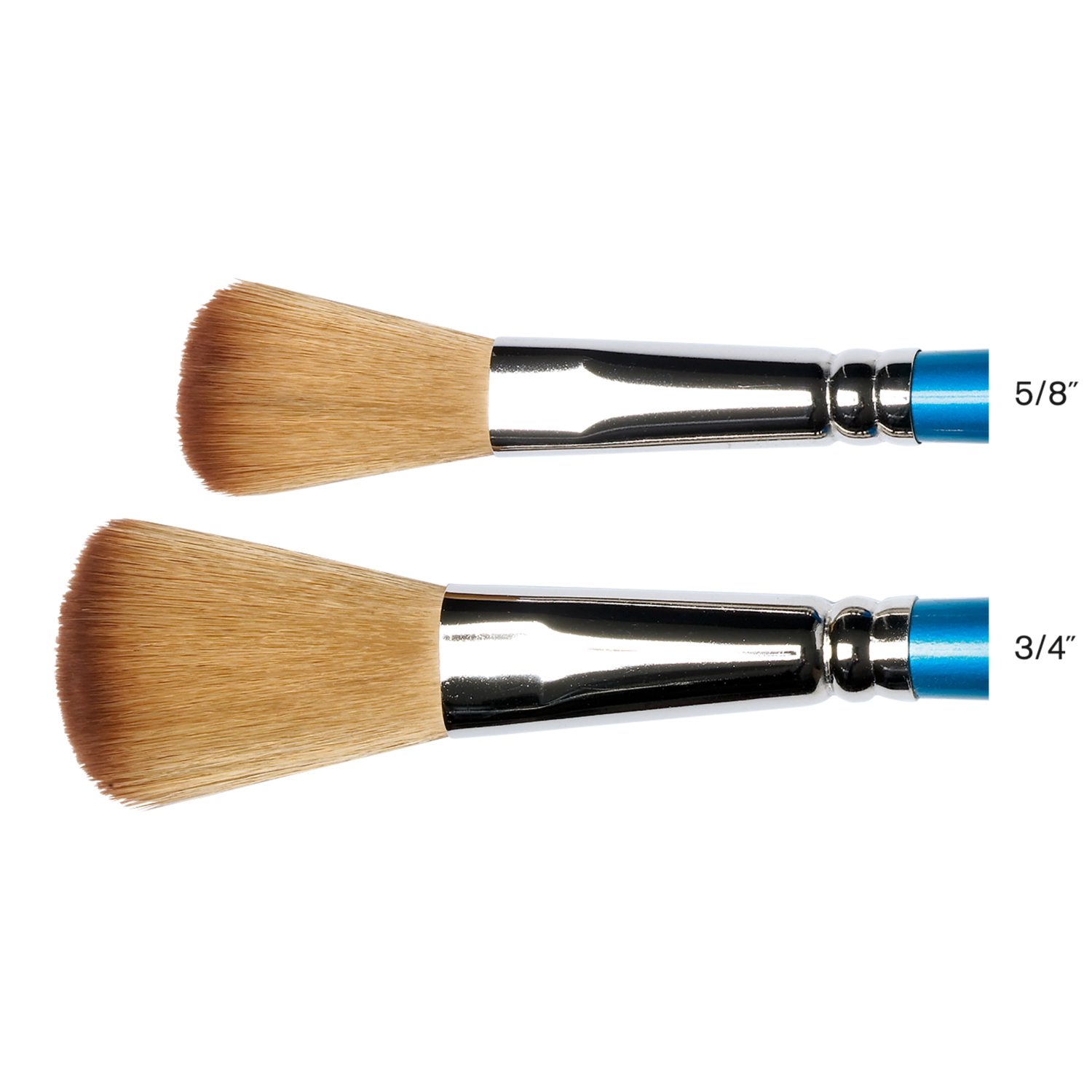 Winsor and Newton Cotman Watercolour Mop Brush - Blue / 5/8 inch Image 2