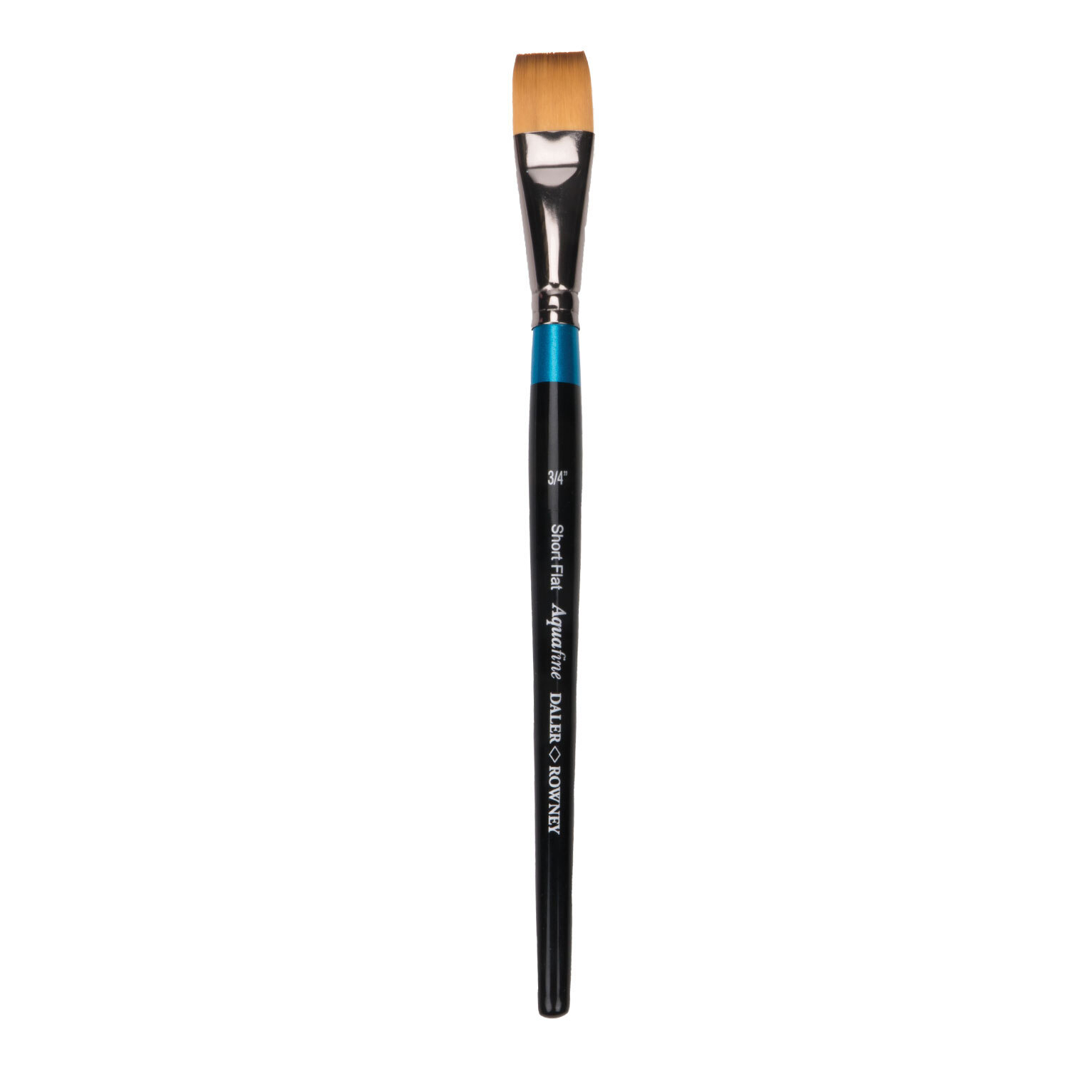 Daler-Rowney Aquafine Soft Synthetic Short Flat Paint Brush 3/4 inch Image