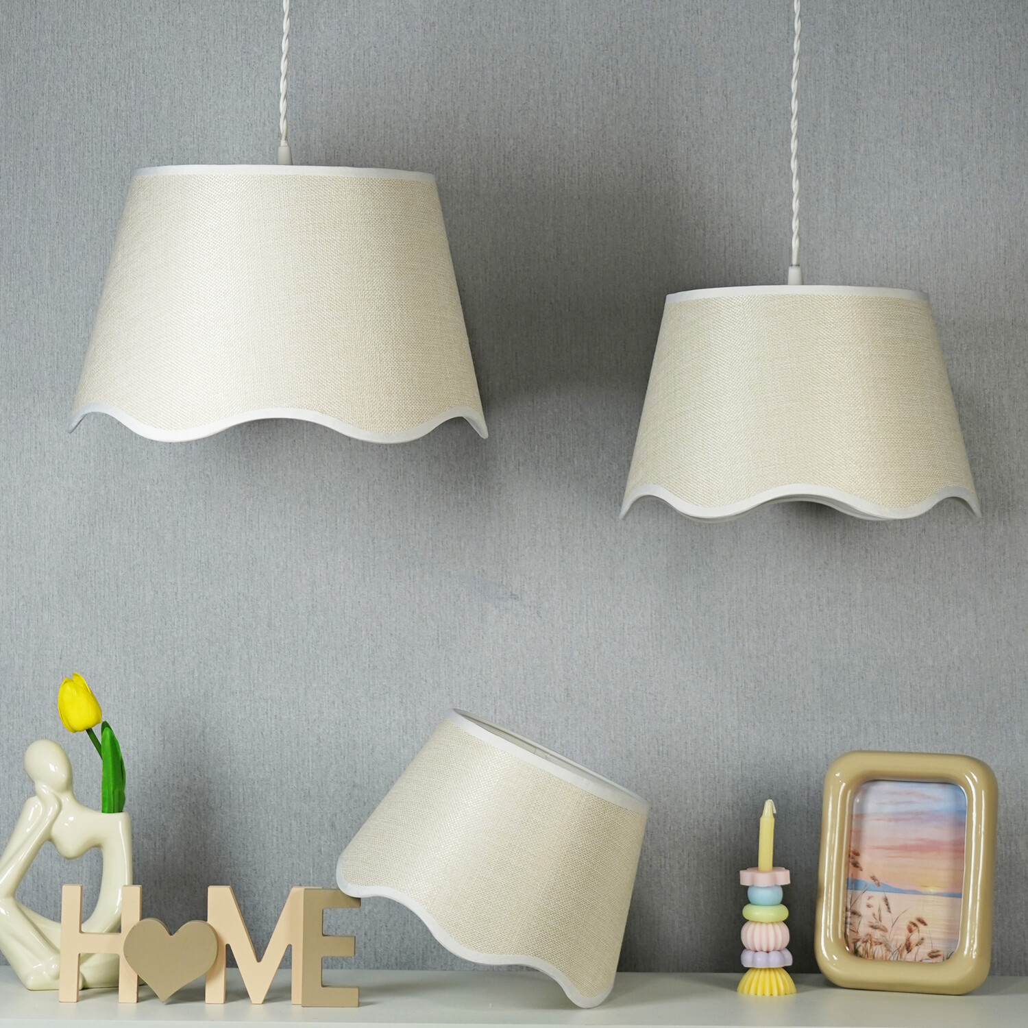 Scallop Shade Natural 25.5cm Image 11