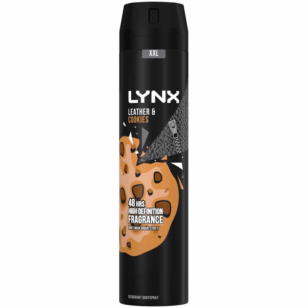 Lynx Body Spray Leather and Cookies 250ml Image 2