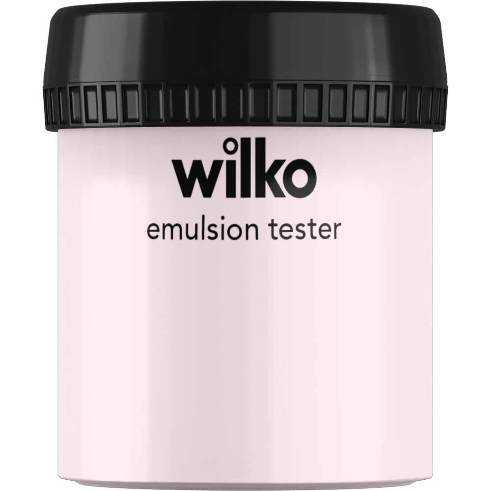 Wilko Marshmallow Emulsion Paint Tester Pot 75ml Image 1