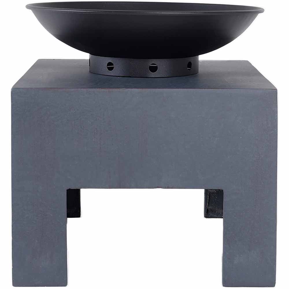 Charles Bentley Large Fire Bowl With Square Stand Image 1
