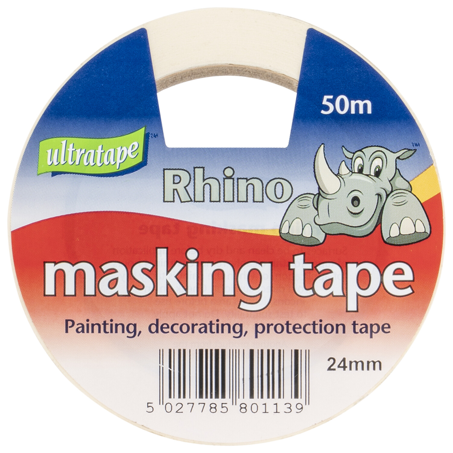 Ultratape Rhino 50m x 24mm Masking Tape Image