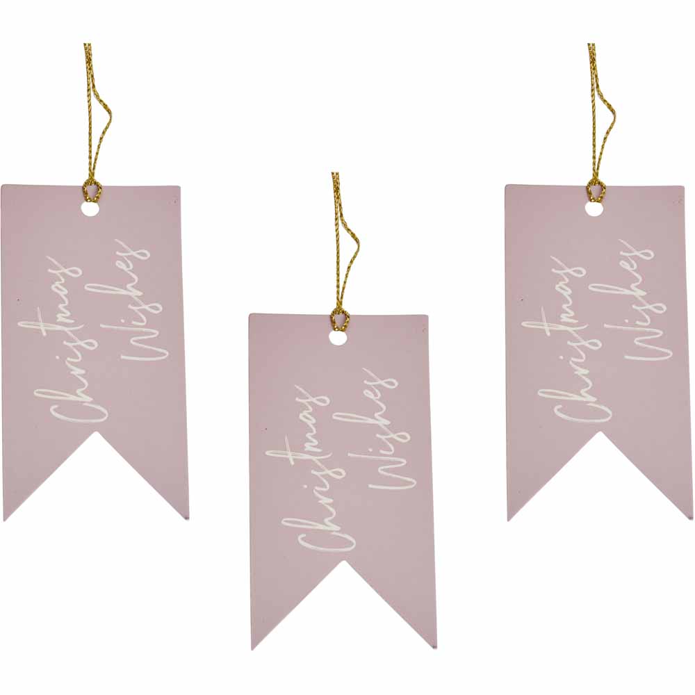 Wilko CK Christmas Wishes Gift Tags Image 2