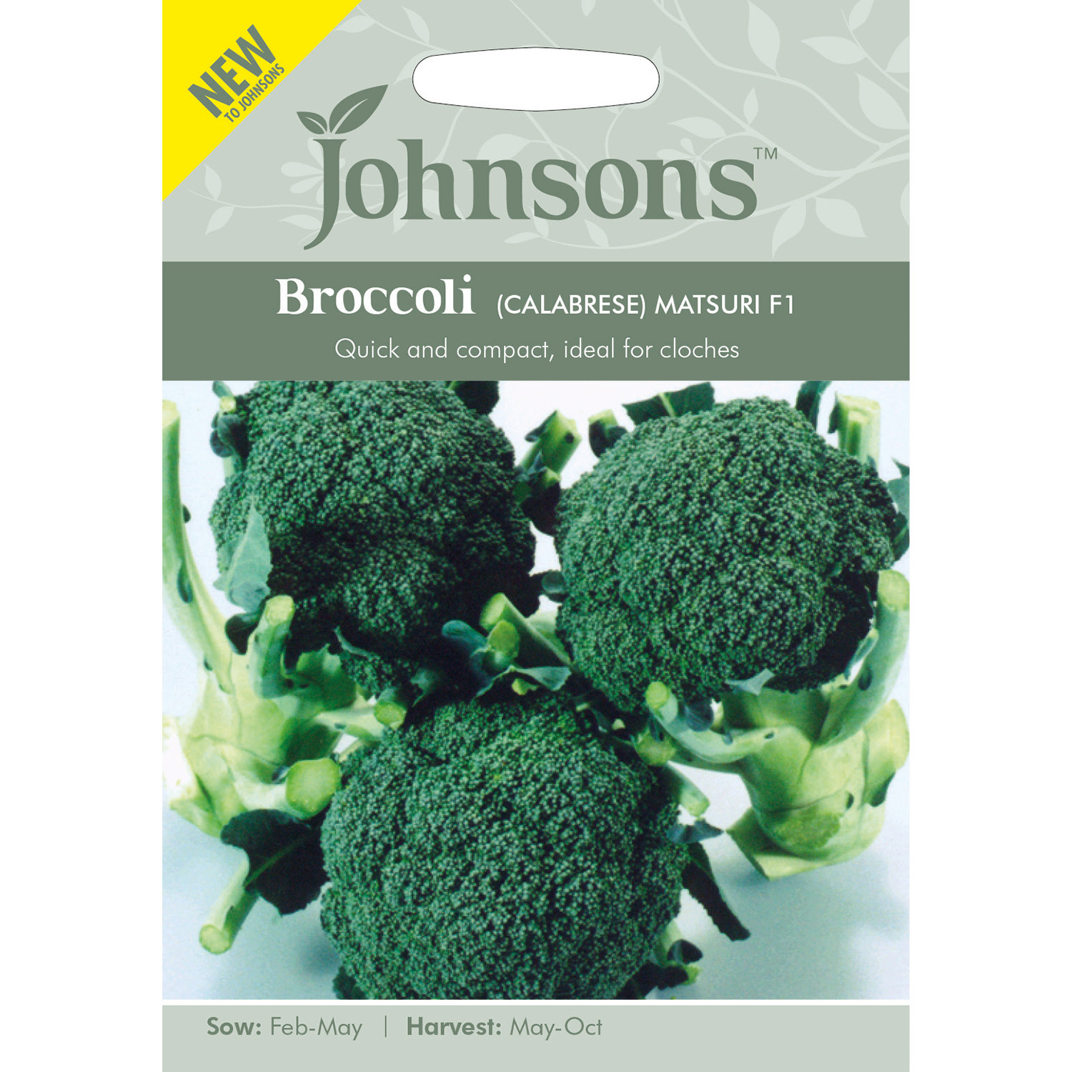 Johnsons Calabrese Matsuri F1 Broccoli Seeds Image 2