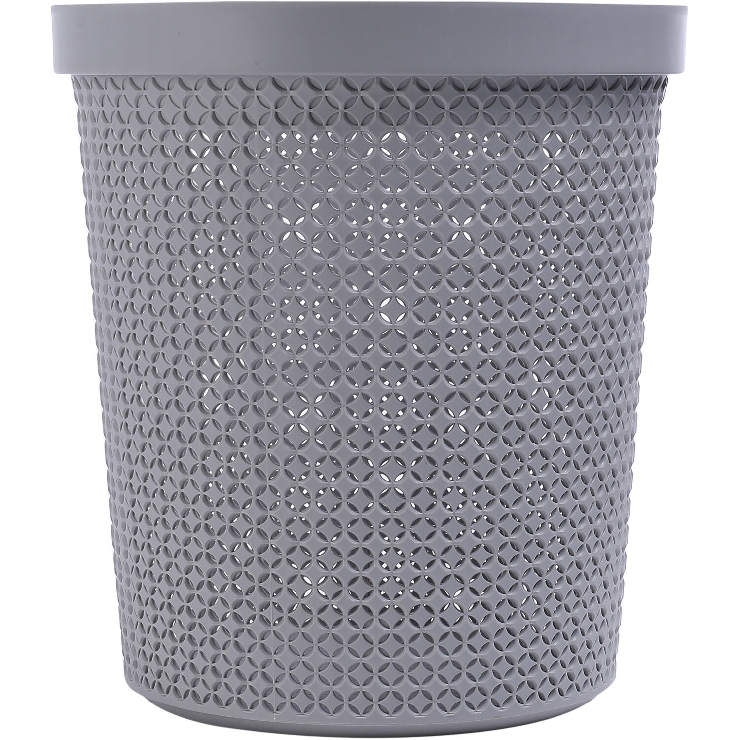 Mode Round Waste Bin 13L Grey Image 3