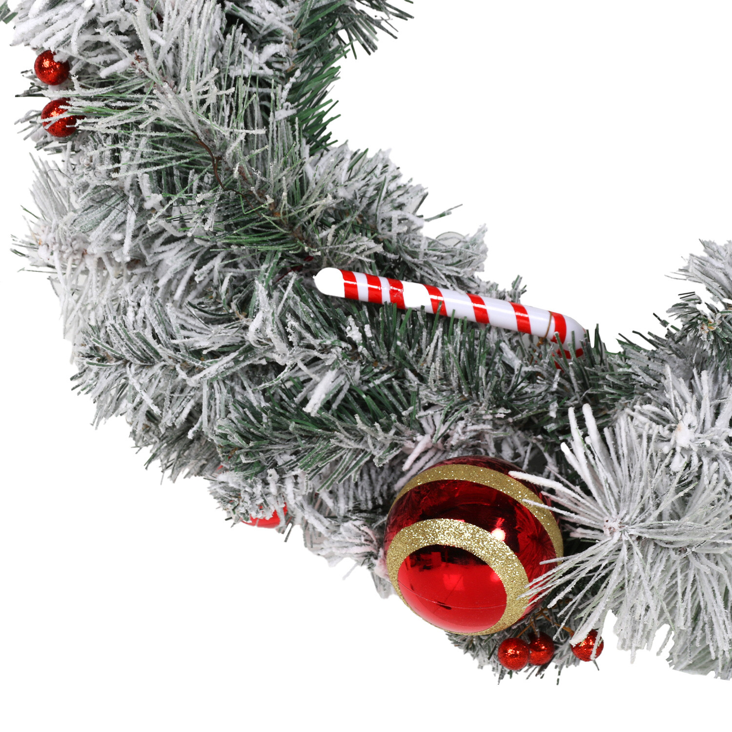 Candy Cane Wreath Image 2