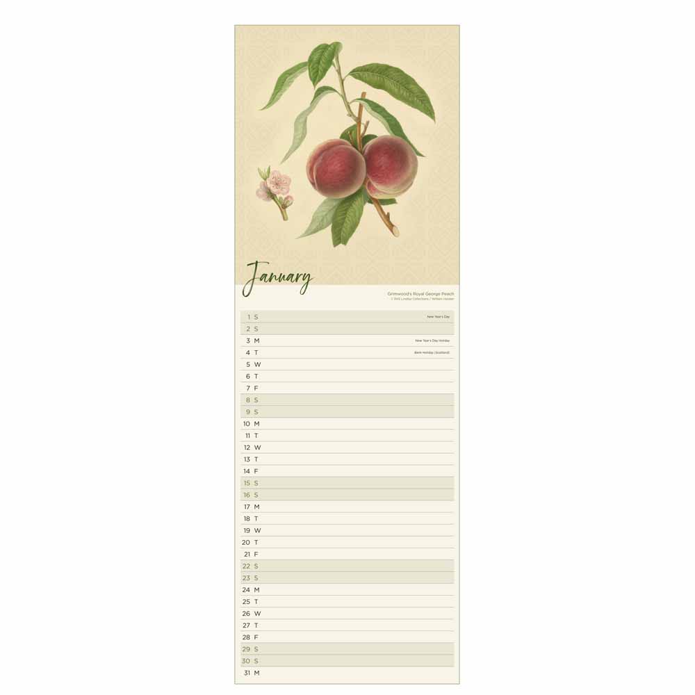 Royal Horticultural Society 2022 Slim Calendar Image 3