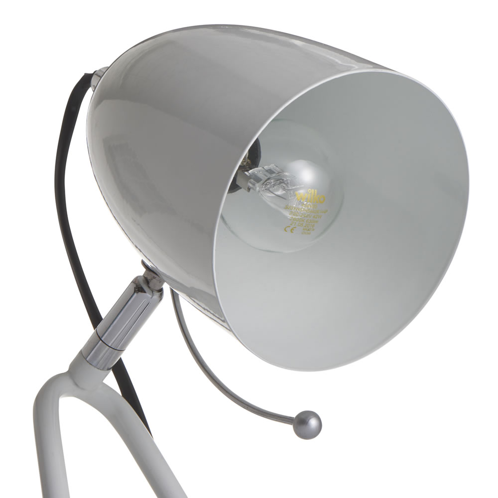 Wilko Designo White Desk Lamp Image 4