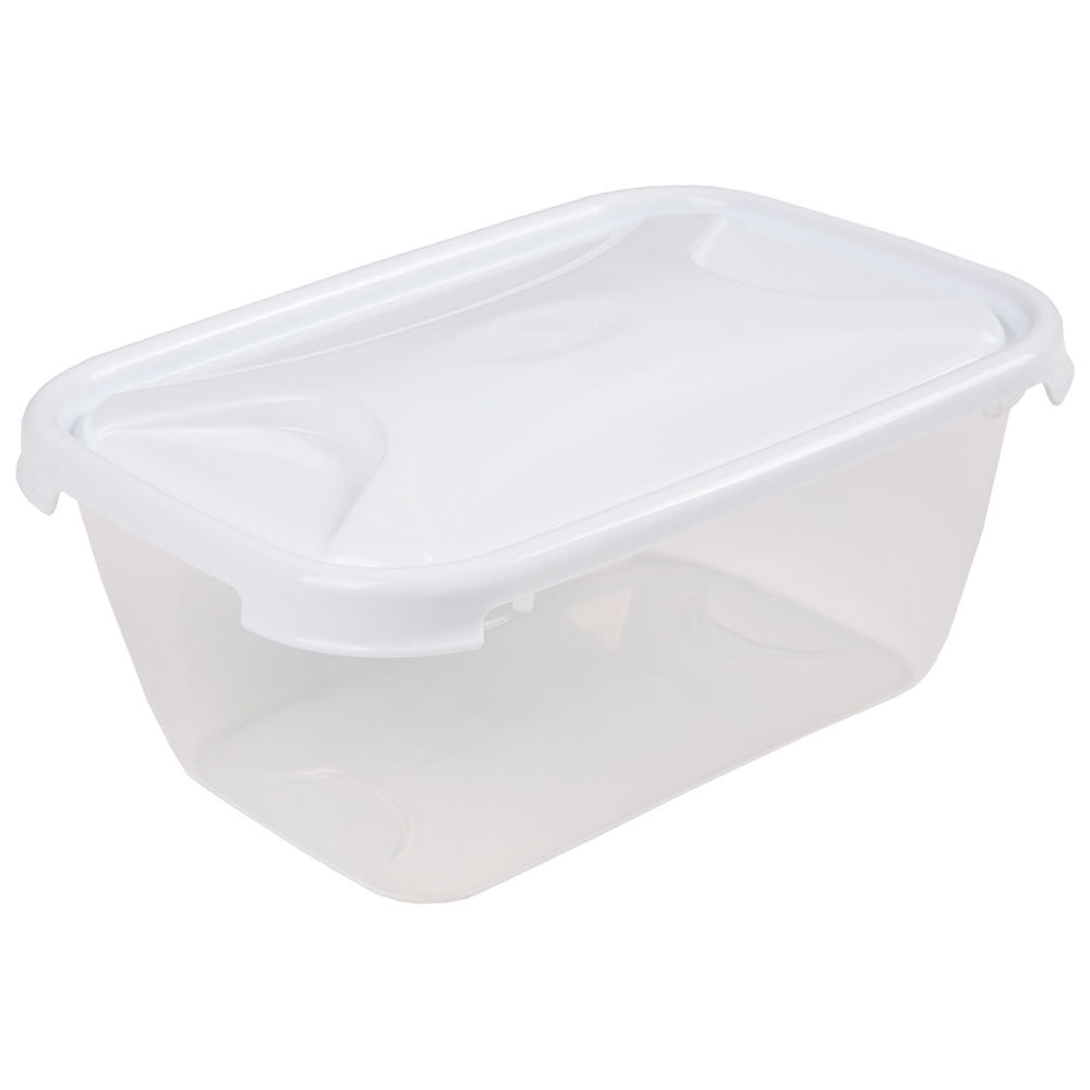 Wham 2L Rectangle Food Box and Lid Image 1
