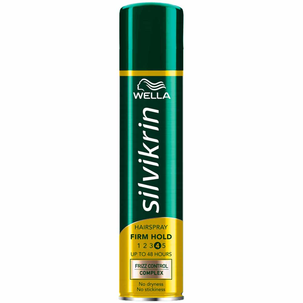 Wella Silvikrin Firm Hold Classic Hairspray 250ml Image 2