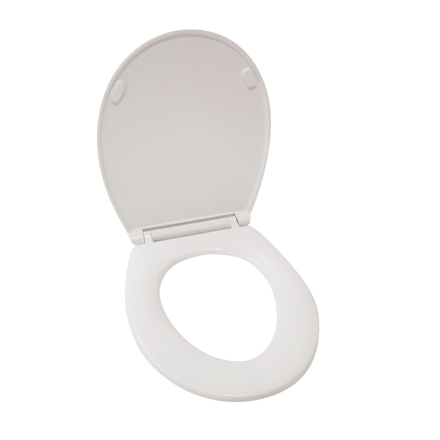 Super Slim Toilet Seat - White Image 2
