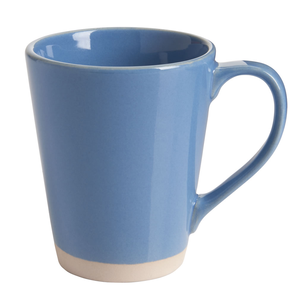 Wilko Blue Dipped Mug Image 1