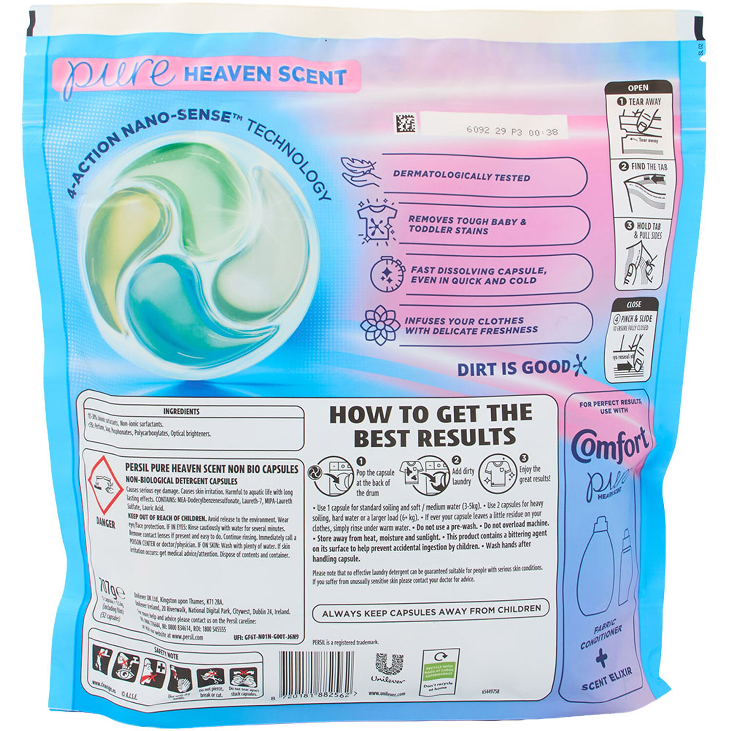 Persil Non Bio Washing Capsules Image 3