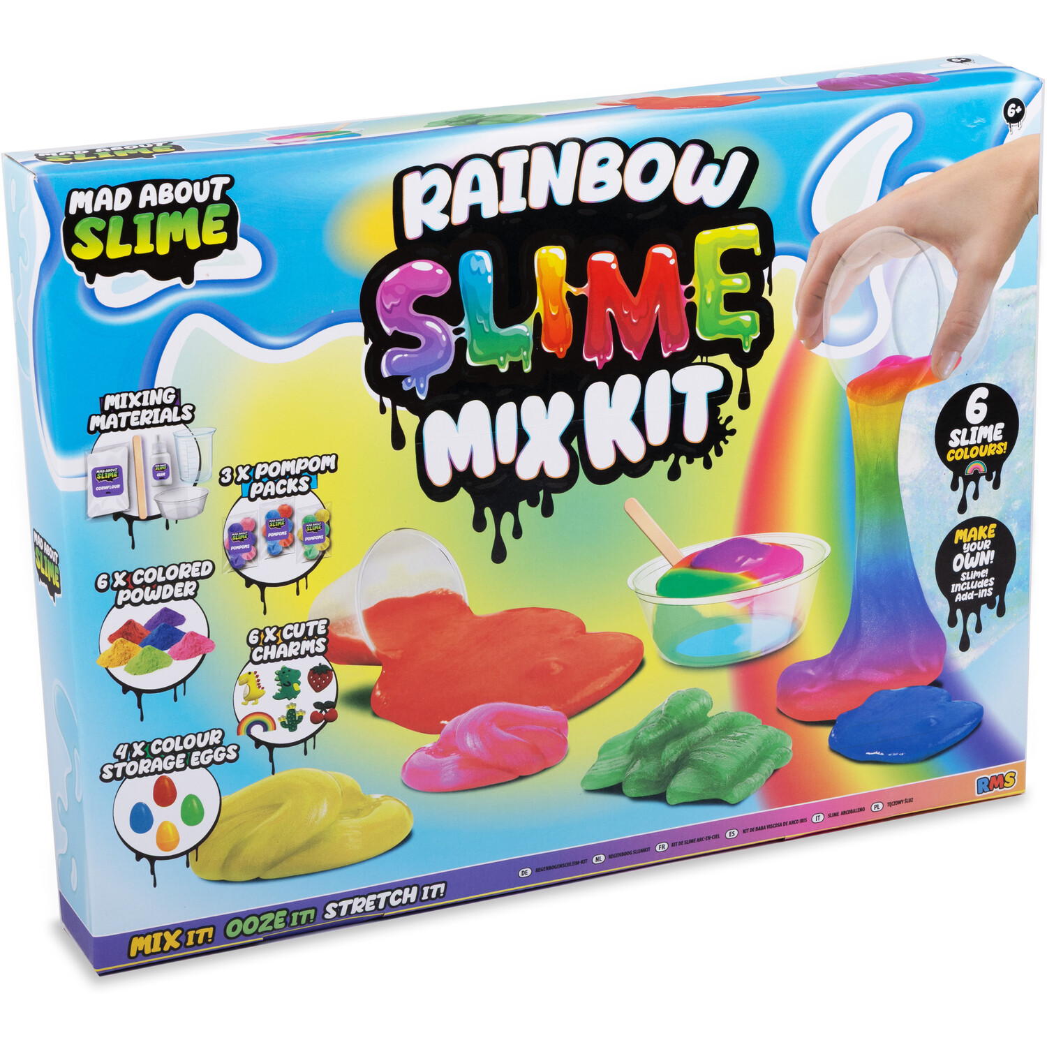 Ultimate Rainbow Slime Mix Kit Image