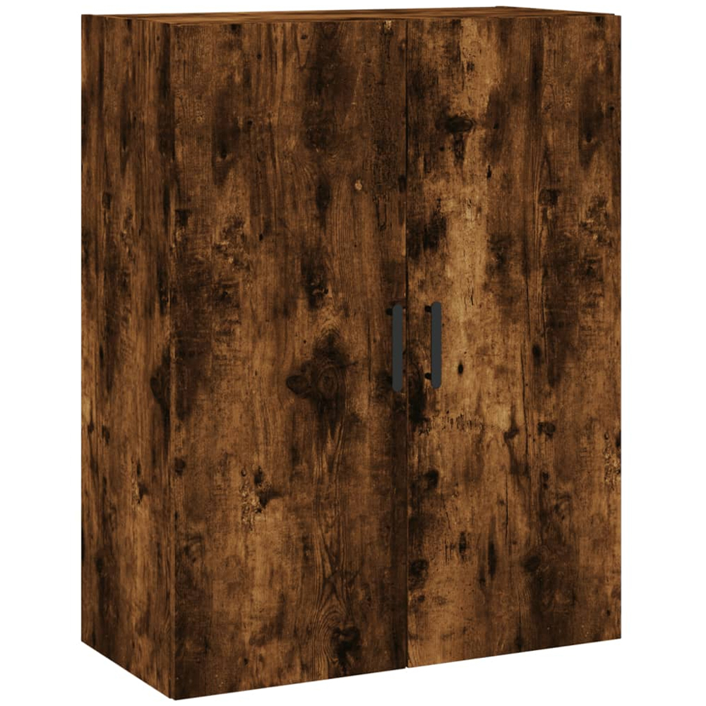 vidaXL 4 Door 2 Drawer Smoked Oak Highboard Image 5