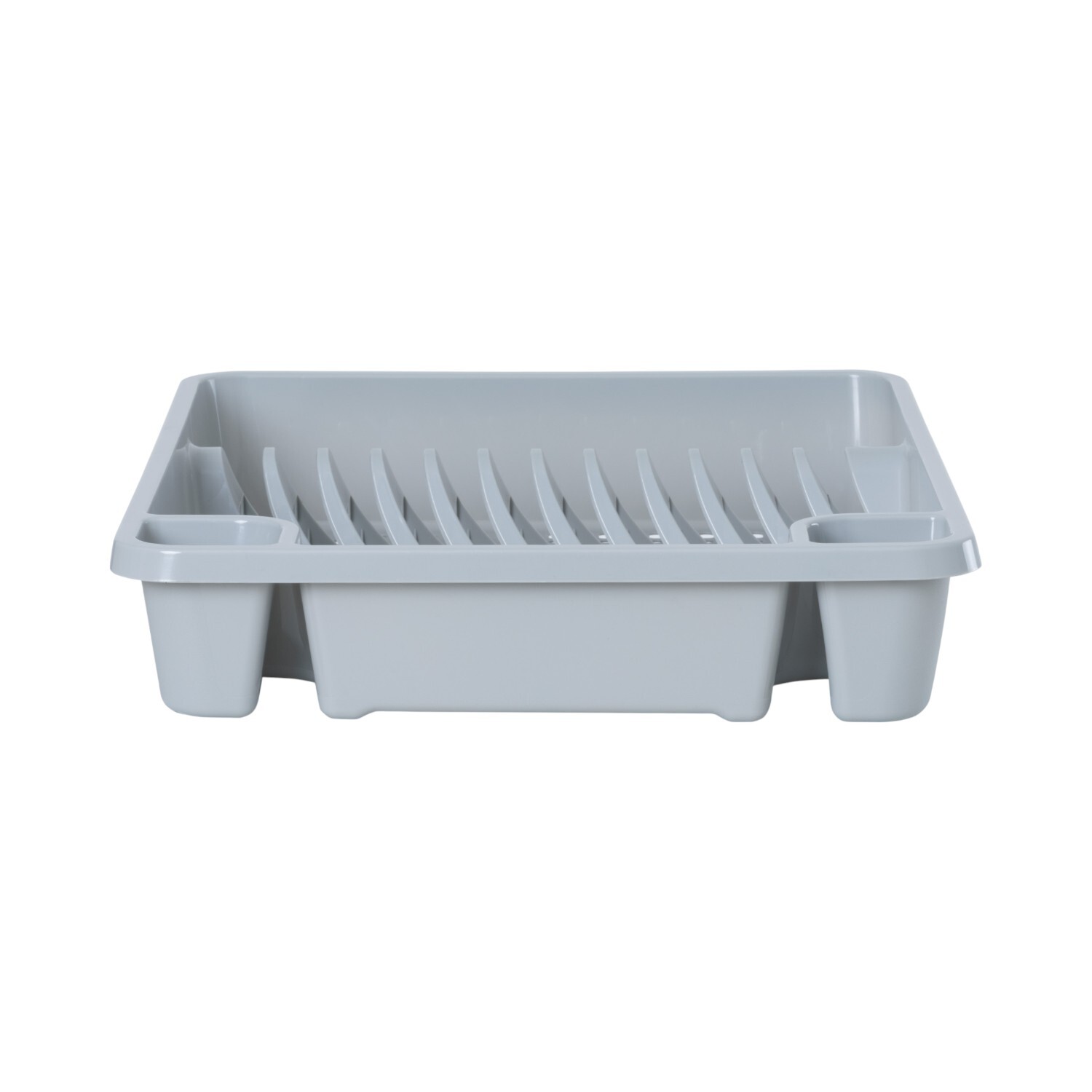 My Home Large Rectangular Dish Drainer - Grey Image 4