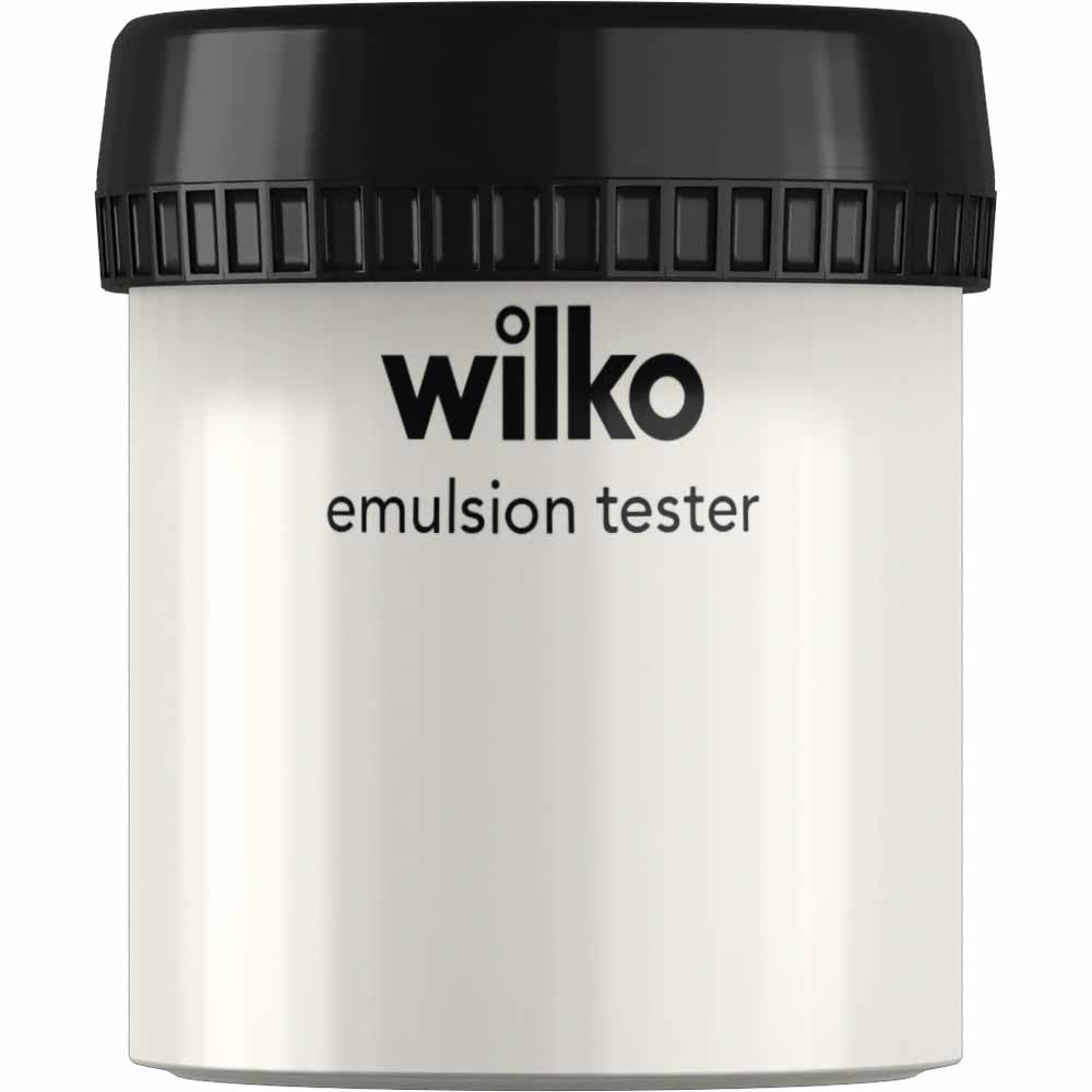 Wilko Gentle Taupe Emulsion Paint Tester Pot 75ml Image 1