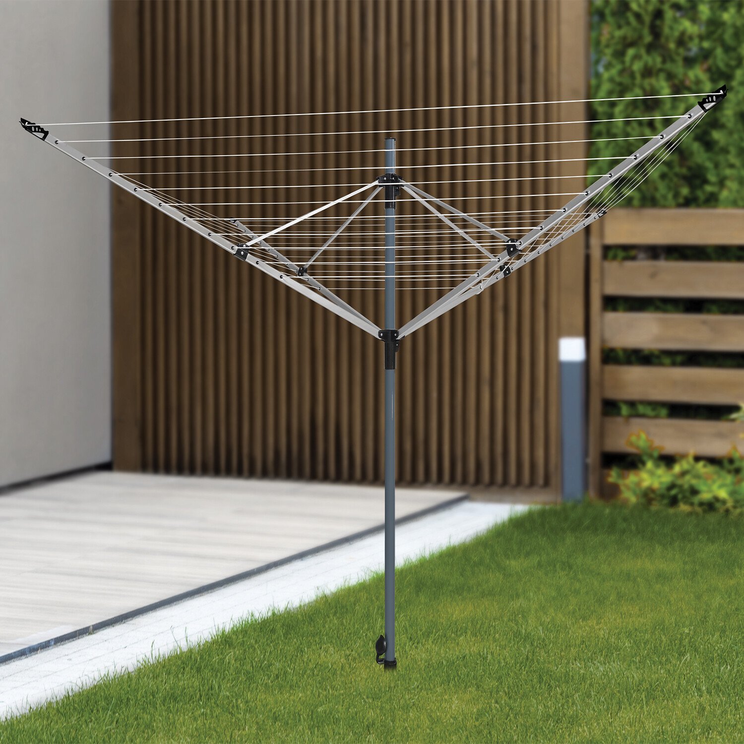 My Laundry 4 Arm Rotary Airer 50m Image 1