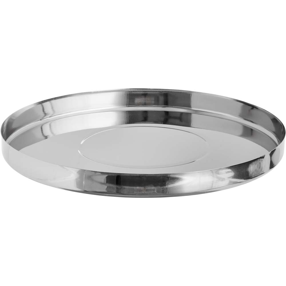 Wilko Stainless Steel Cocktail Tray 32cm Image 3