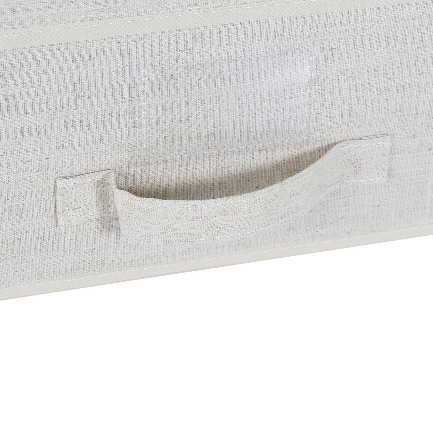 Large Cream Under Bed Storage Box Image 6