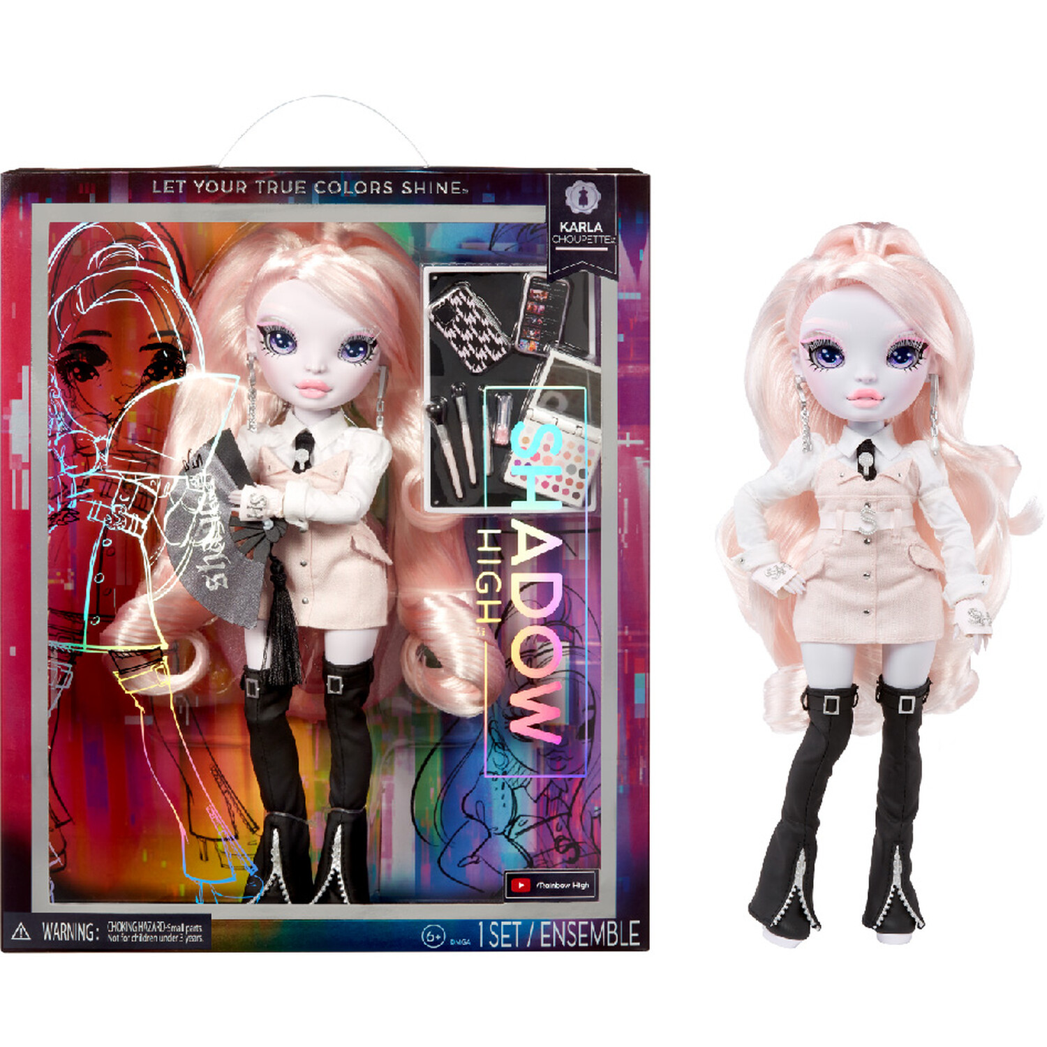 Single Rainbow High Shadow High Fashion Doll in Assorted styles Image 10