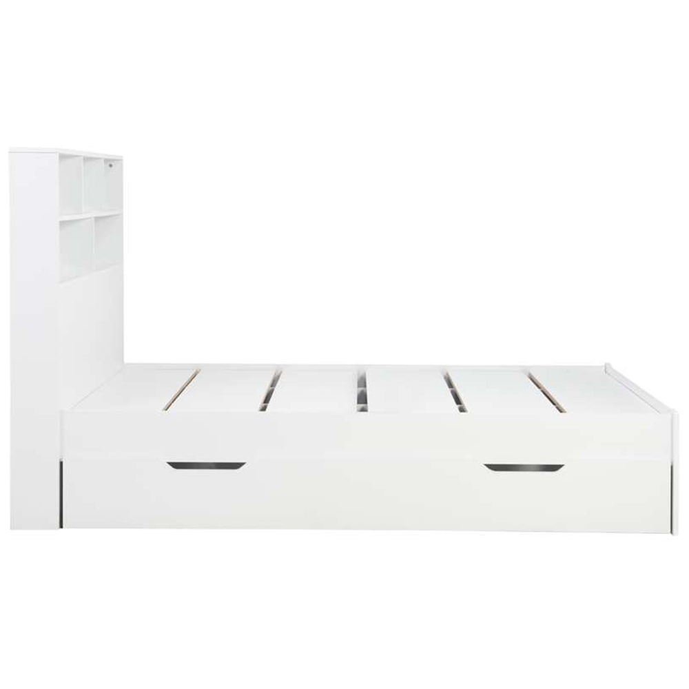 Alfie Small Double White Storage Bed Image 4