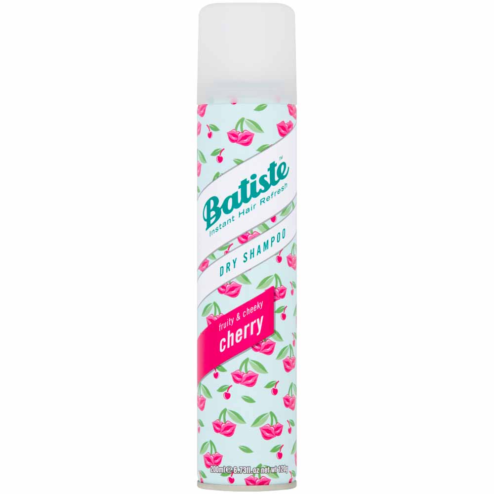 Batiste Fruity and Cheeky Cherry Dry Shampoo 200ml Image 1