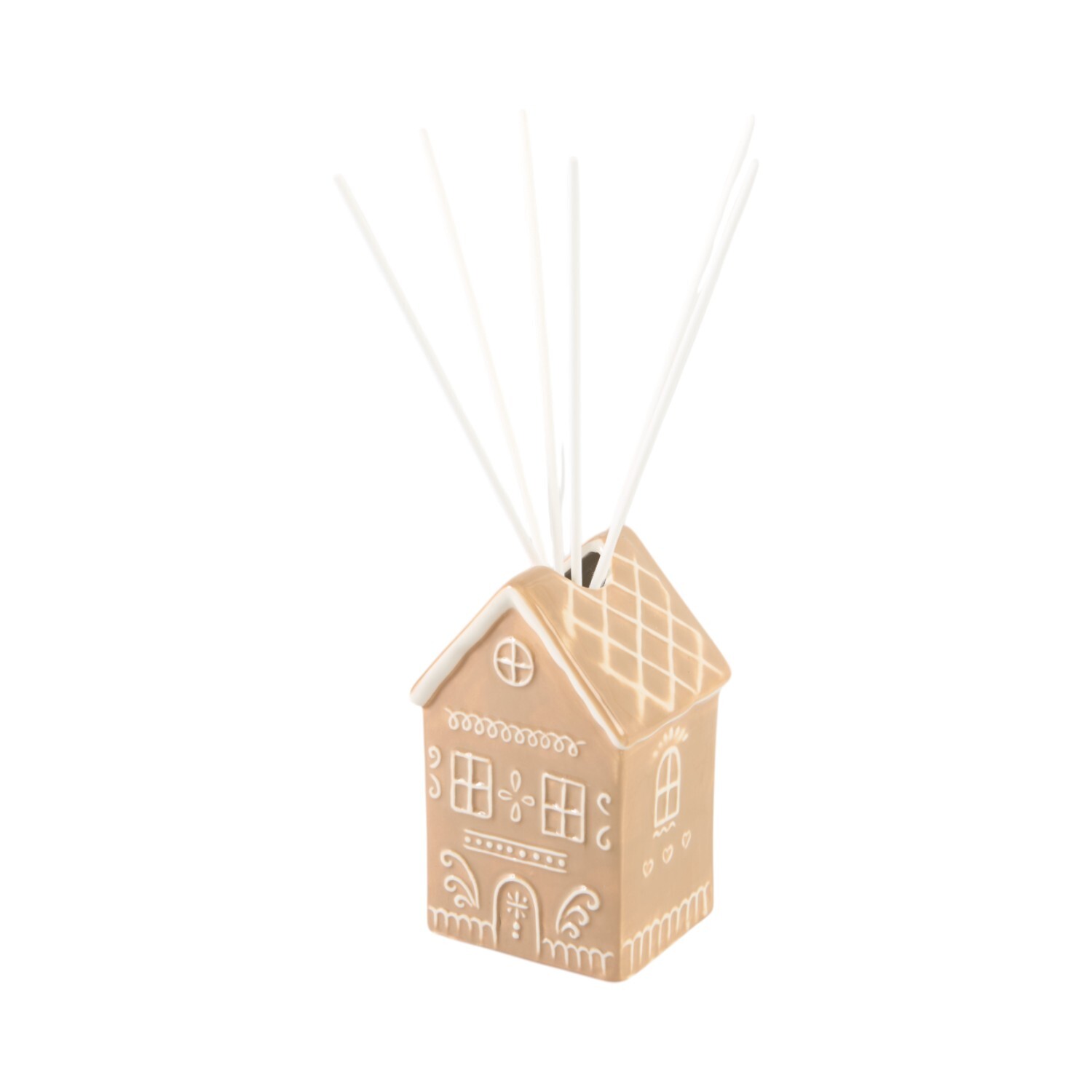 Gingerbread House Reed Diffuser Brown Image 4
