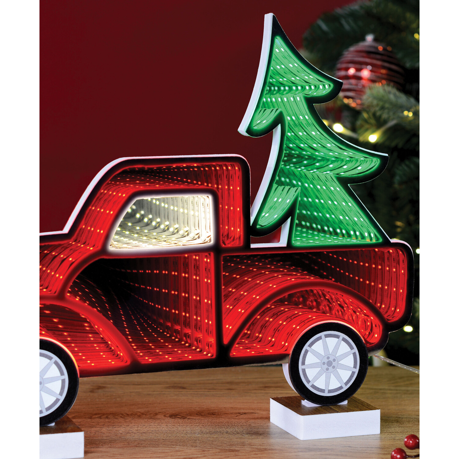 Infinity Christmas Truck - Red Image 2
